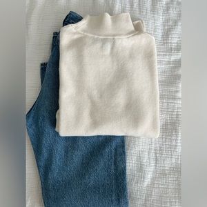 & Other Stories Mock Neck Sweater